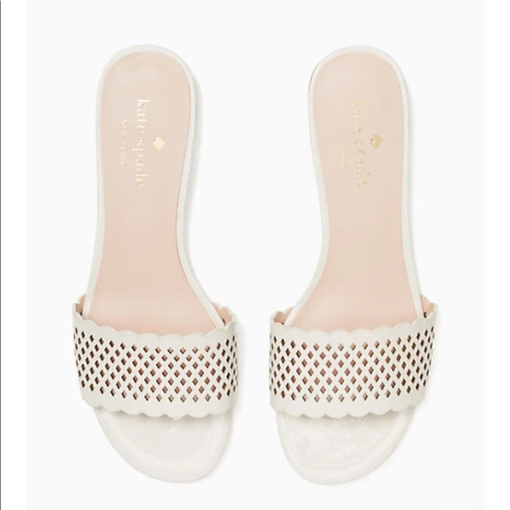 NEW Kate Spade Fonteyn Patent Sandals size 8 new in box